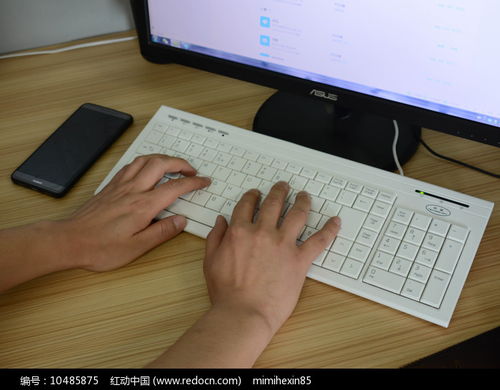 男性之手 連接數字世界，服務會展未來